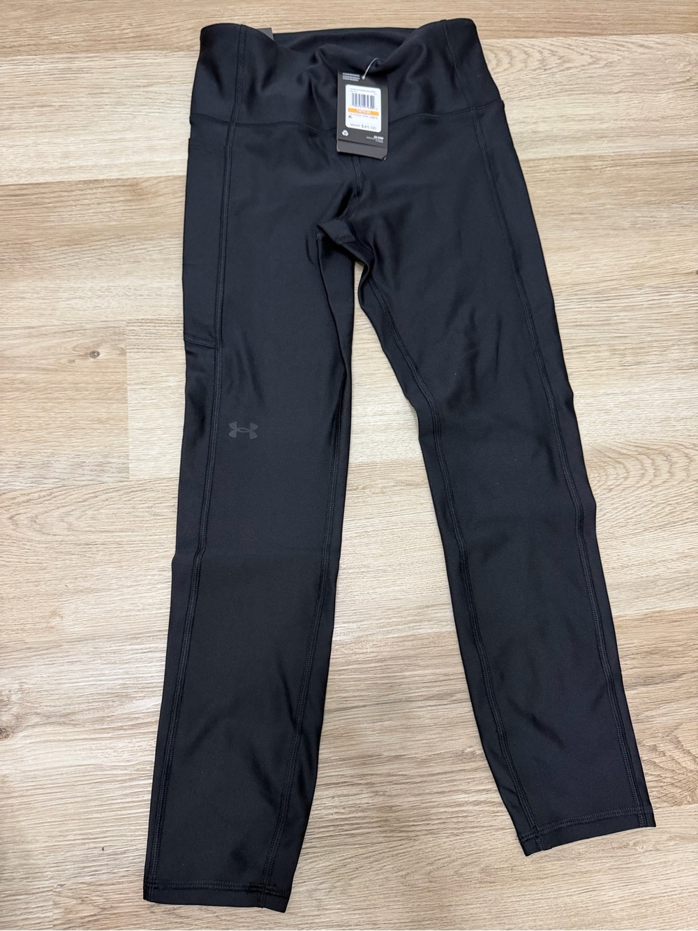 Under Armour women’s Black Performance Leggings with Logo